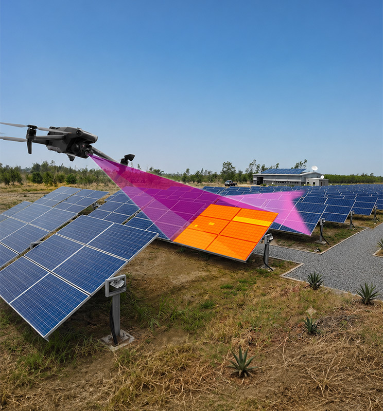 Termal Drone ile GES Kontrol� ve Ar�za Tespiti